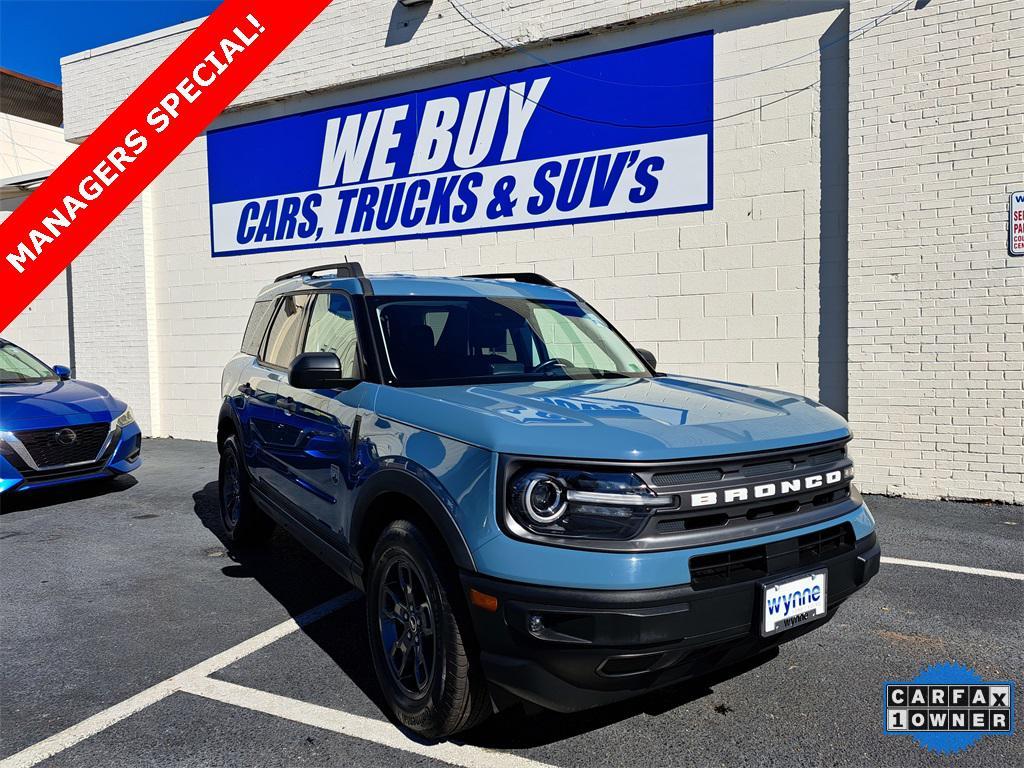 used 2021 Ford Bronco Sport car, priced at $22,955