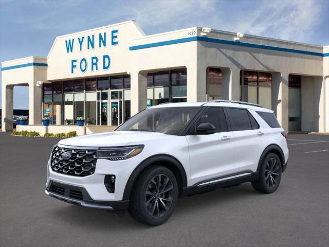 new 2025 Ford Explorer car, priced at $62,595