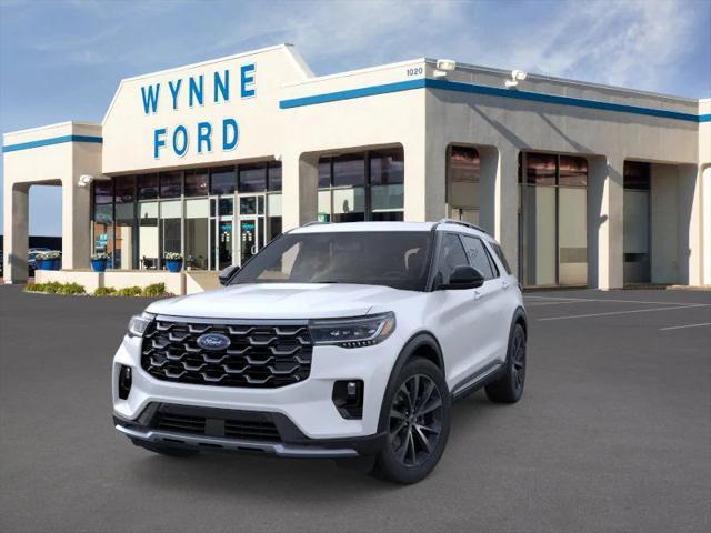 new 2025 Ford Explorer car, priced at $62,595