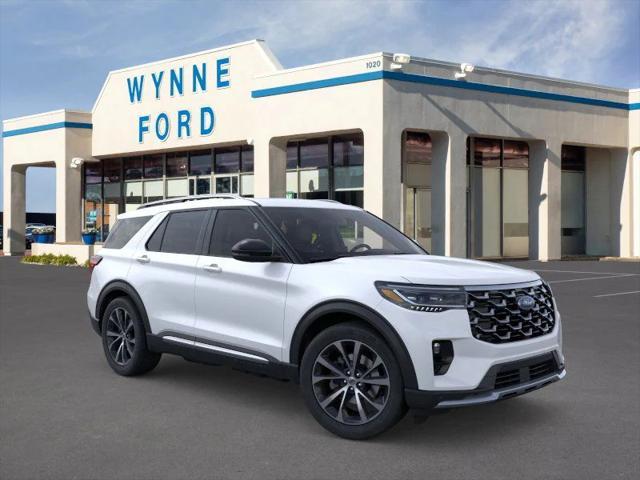 new 2025 Ford Explorer car, priced at $62,595