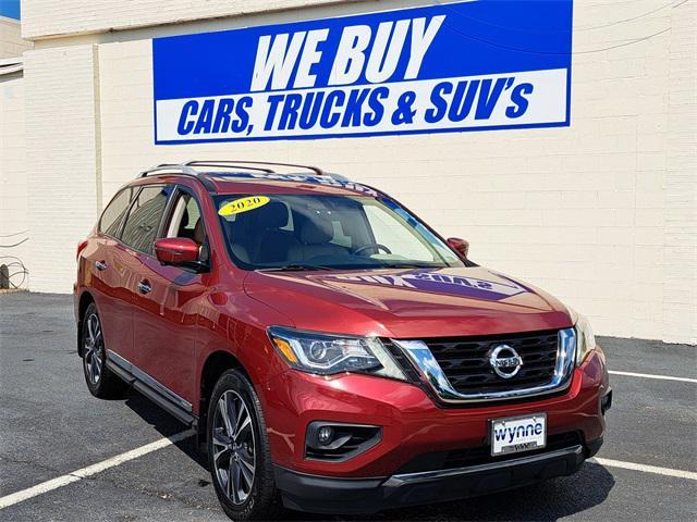 used 2020 Nissan Pathfinder car, priced at $23,777