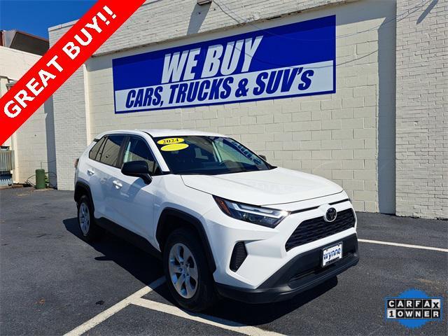 used 2024 Toyota RAV4 car, priced at $28,877