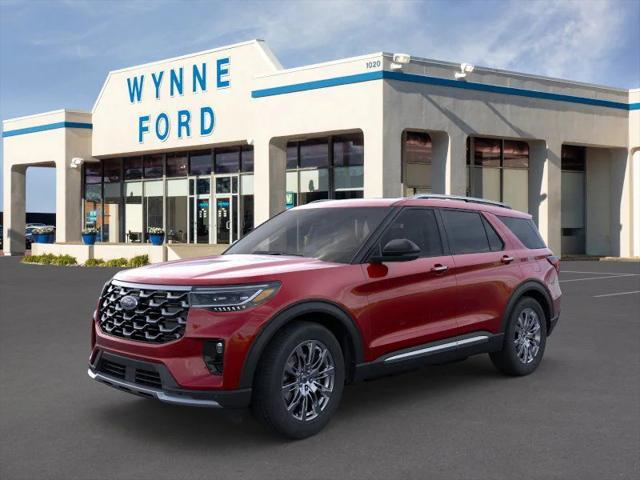 new 2025 Ford Explorer car, priced at $49,990