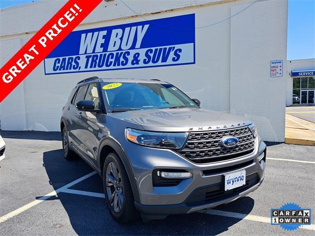 used 2022 Ford Explorer car, priced at $30,577