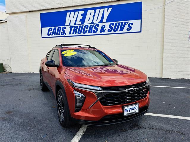 used 2024 Chevrolet Trax car, priced at $24,988