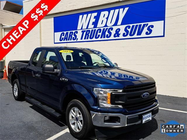 used 2018 Ford F-150 car, priced at $20,988