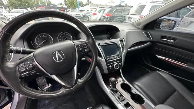used 2015 Acura TLX car, priced at $13,500