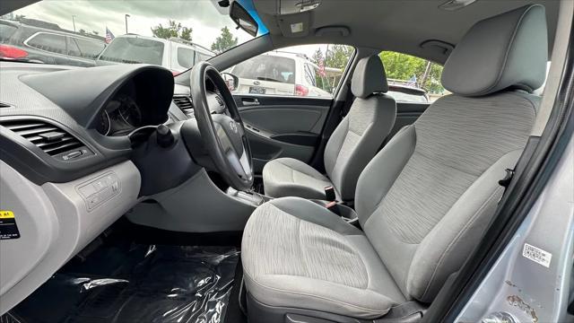 used 2016 Hyundai Accent car, priced at $4,900