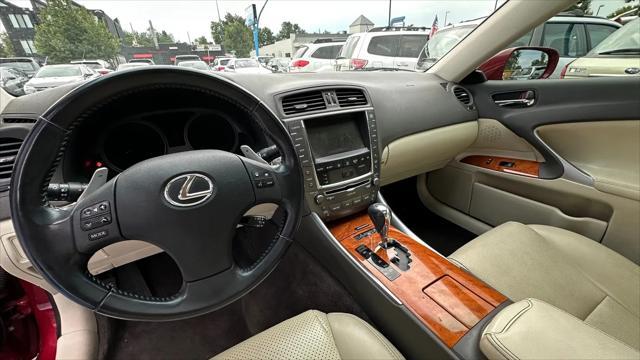 used 2009 Lexus IS 250 car, priced at $8,500