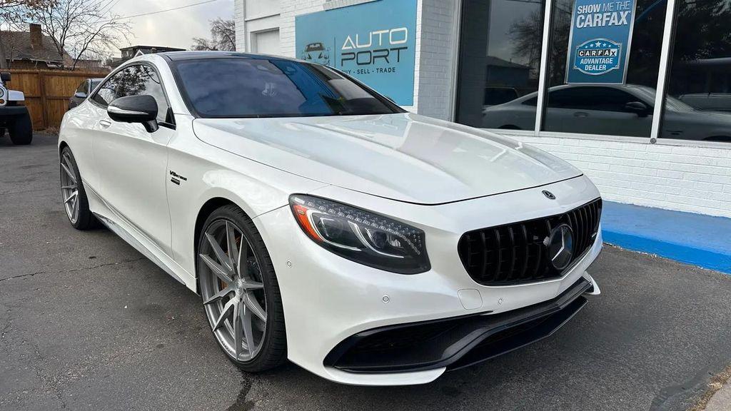 used 2016 Mercedes-Benz AMG S car, priced at $48,900