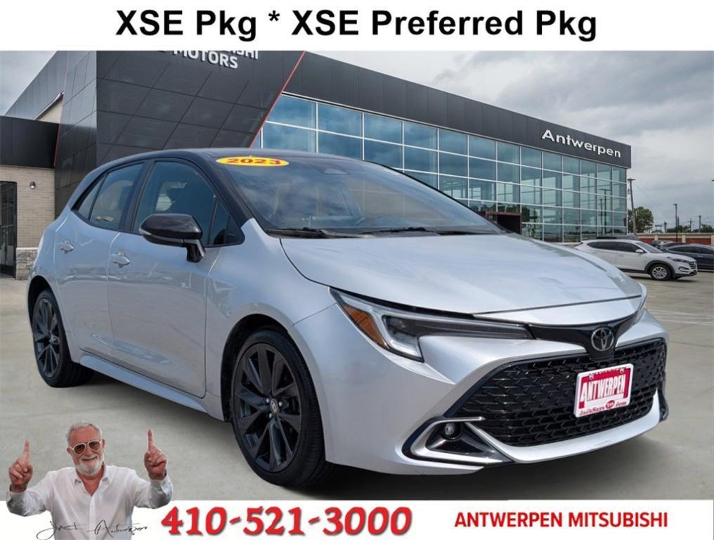 used 2023 Toyota Corolla Hatchback car, priced at $24,281