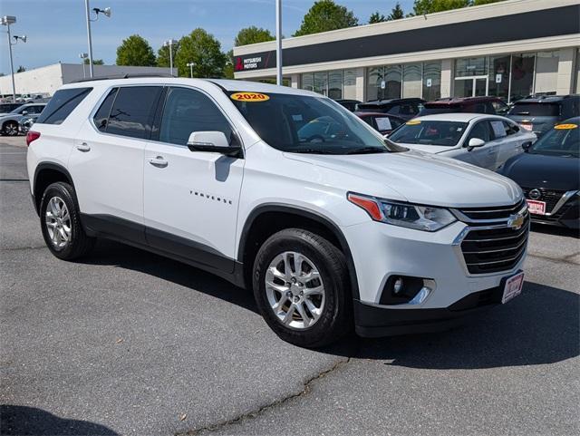 used 2020 Chevrolet Traverse car, priced at $23,981