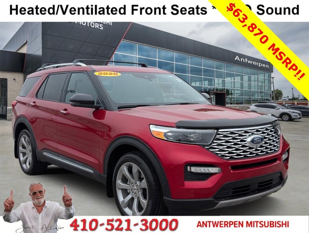 used 2020 Ford Explorer car, priced at $31,998