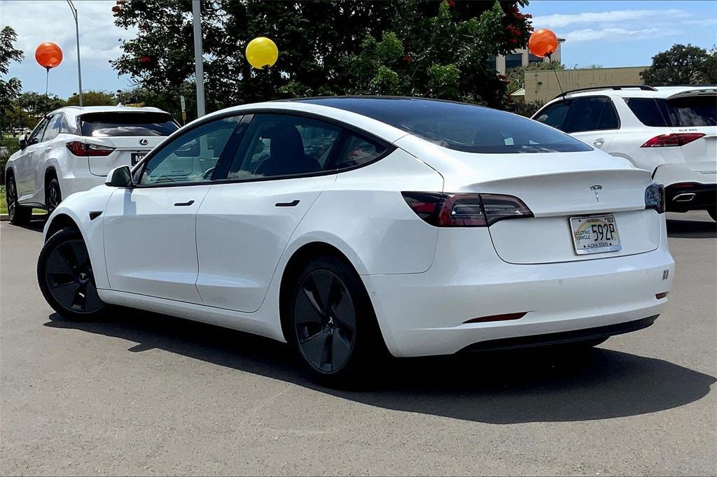 used 2021 Tesla Model 3 car, priced at $27,995