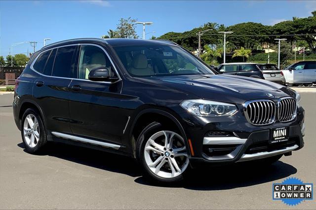 used 2021 BMW X3 car, priced at $27,495