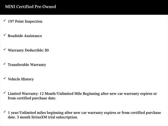 used 2022 MINI Hardtop car, priced at $26,795