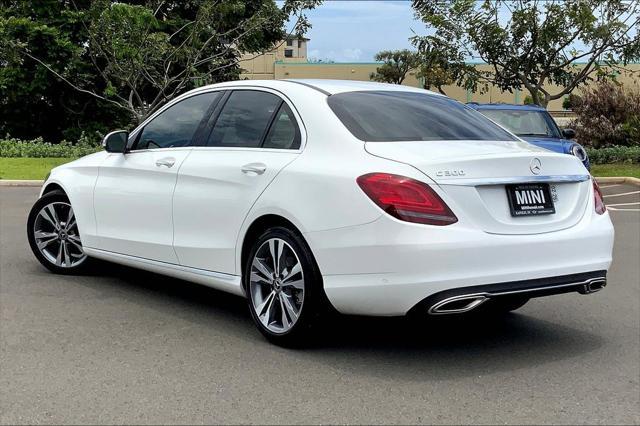 used 2021 Mercedes-Benz C-Class car, priced at $28,995