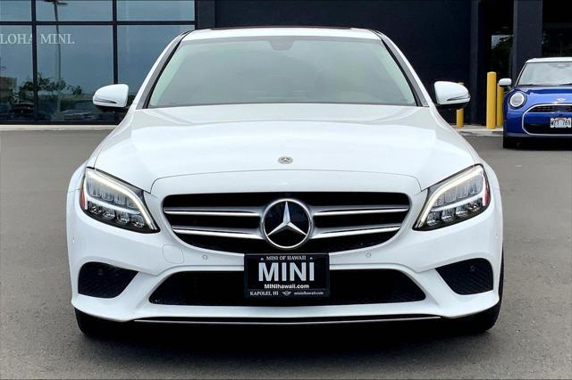 used 2021 Mercedes-Benz C-Class car, priced at $28,995