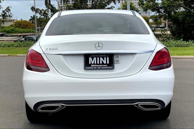 used 2021 Mercedes-Benz C-Class car, priced at $28,995