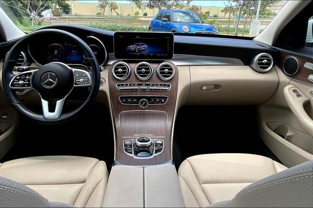 used 2021 Mercedes-Benz C-Class car, priced at $28,995
