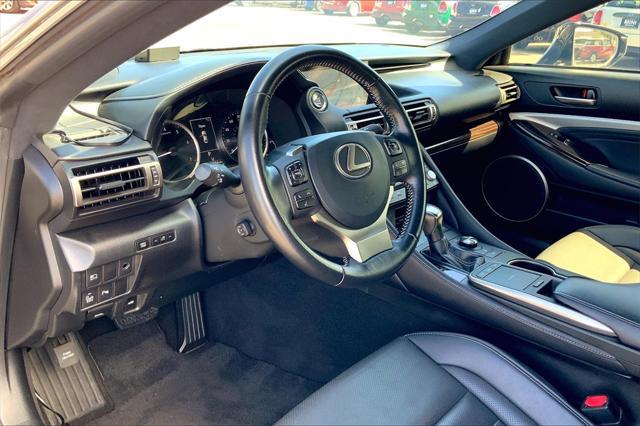 used 2019 Lexus RC 350 car, priced at $34,495