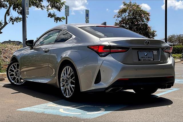 used 2019 Lexus RC 350 car, priced at $35,495