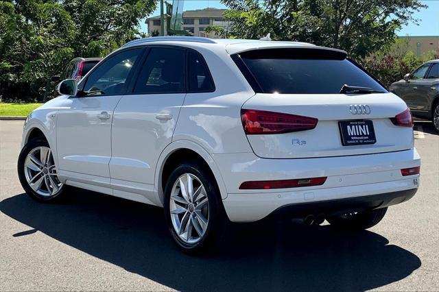 used 2018 Audi Q3 car, priced at $19,495