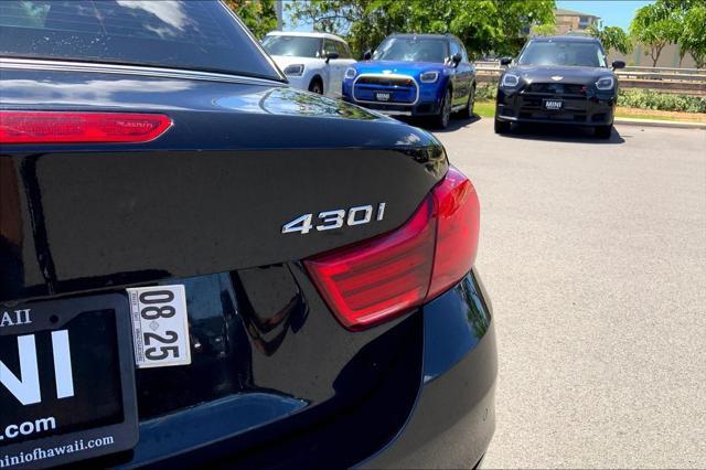 used 2018 BMW 430 car, priced at $23,995