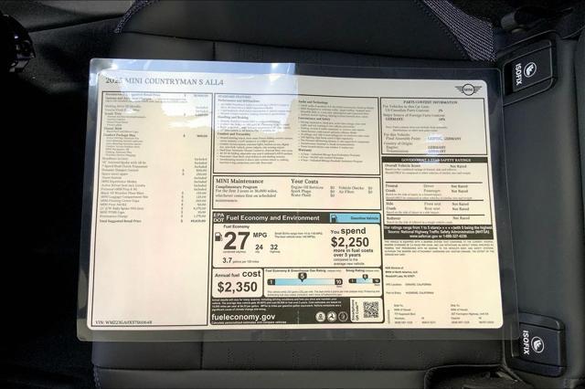 new 2025 MINI Countryman car, priced at $49,625
