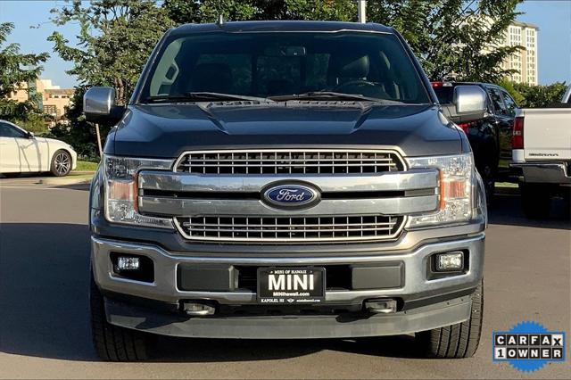 used 2018 Ford F-150 car, priced at $39,495