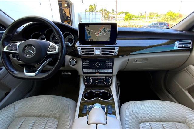 used 2015 Mercedes-Benz CLS-Class car, priced at $23,995