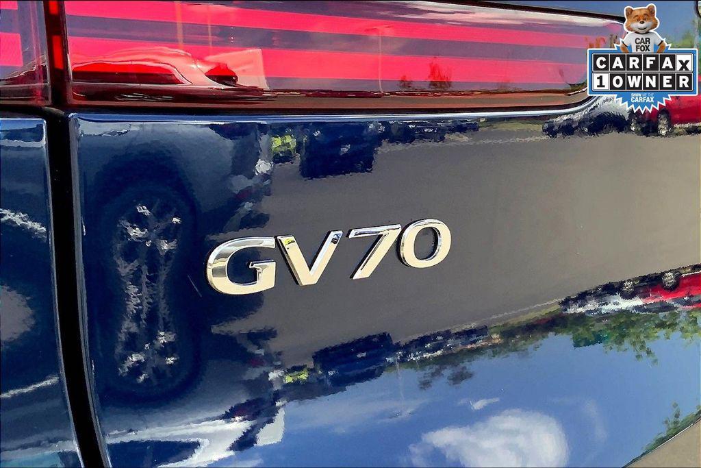 used 2022 Genesis GV70 car, priced at $34,495