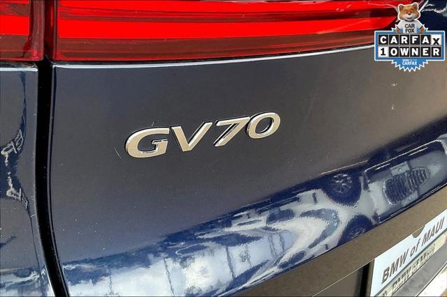 used 2022 Genesis GV70 car, priced at $35,495