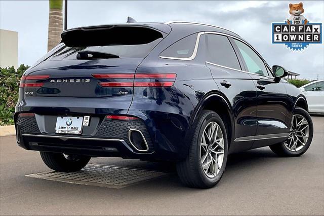 used 2022 Genesis GV70 car, priced at $35,495