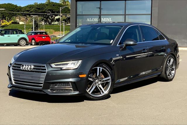 used 2018 Audi A4 car, priced at $17,495