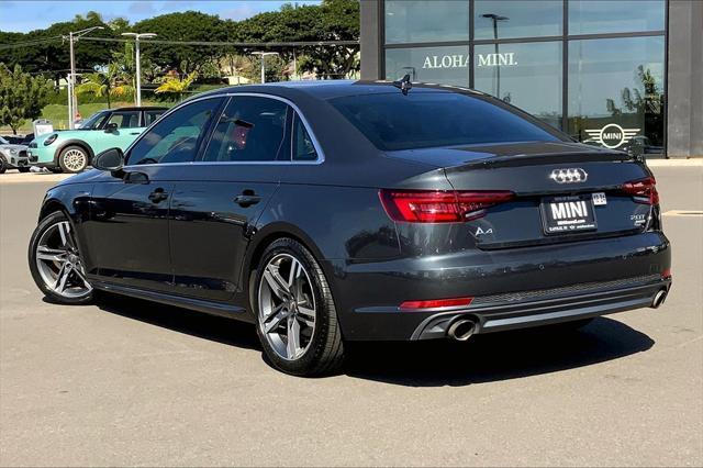 used 2018 Audi A4 car, priced at $17,495