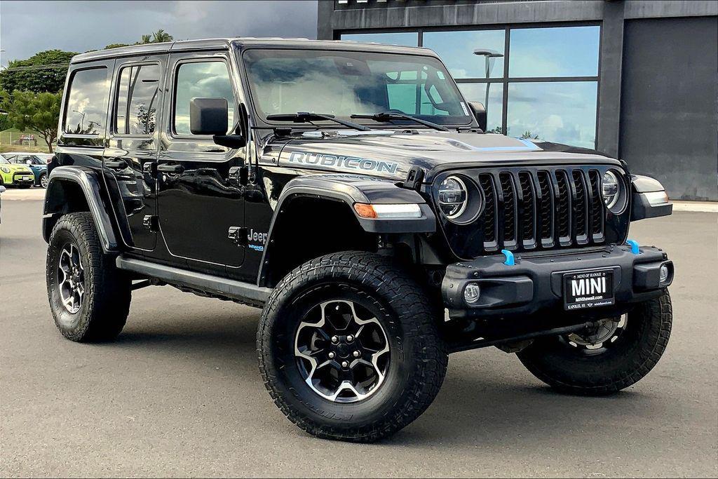 used 2021 Jeep Wrangler Unlimited 4xe car, priced at $35,495