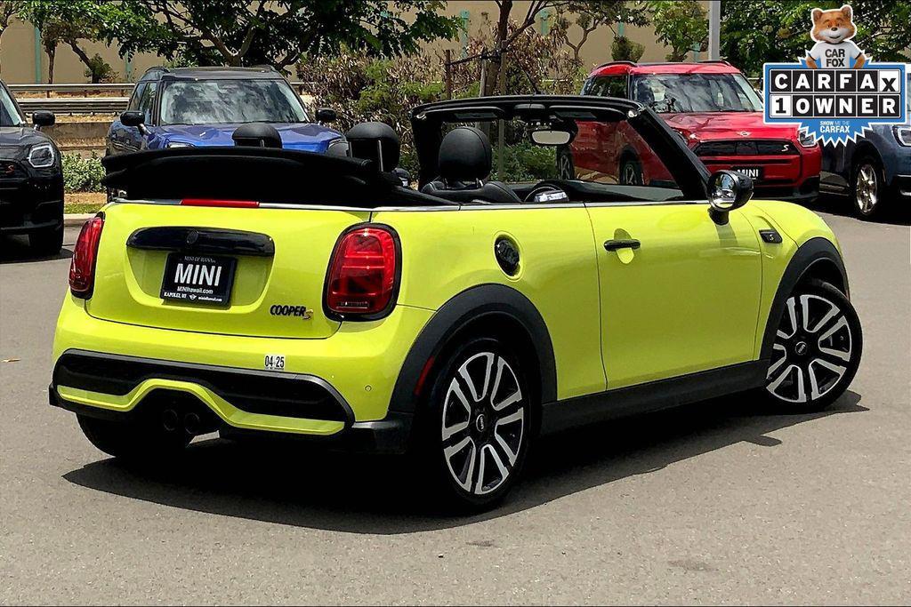 used 2022 MINI Convertible car, priced at $29,495