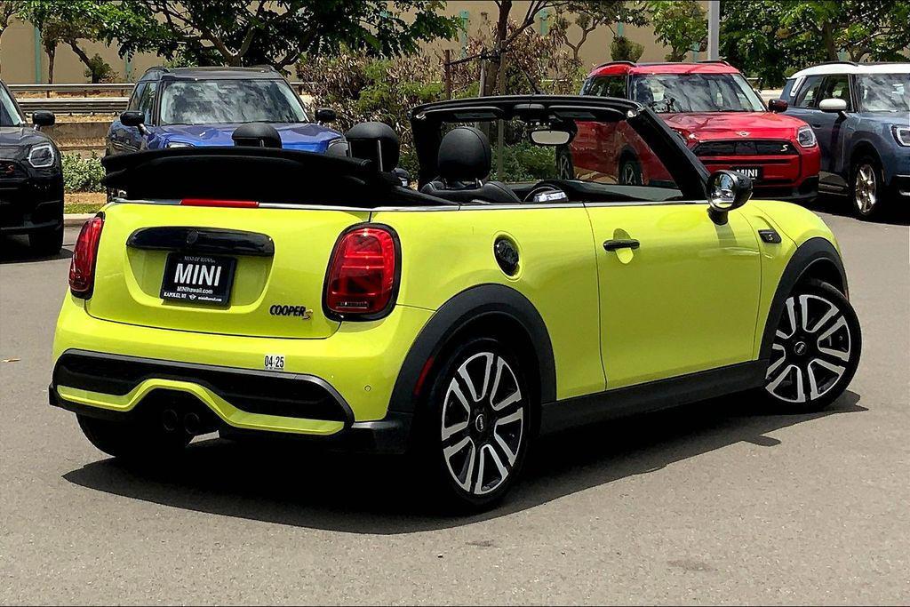 used 2022 MINI Convertible car, priced at $29,495