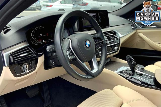used 2021 BMW 530 car, priced at $33,495