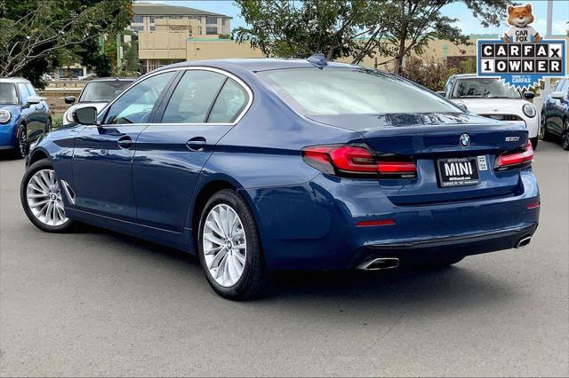 used 2021 BMW 530 car, priced at $33,495