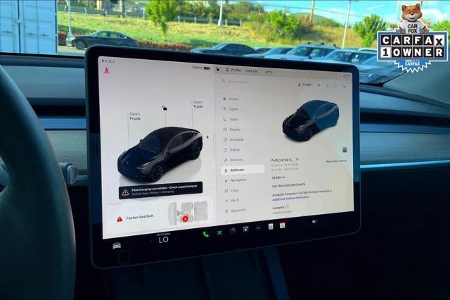 used 2022 Tesla Model Y car, priced at $32,495