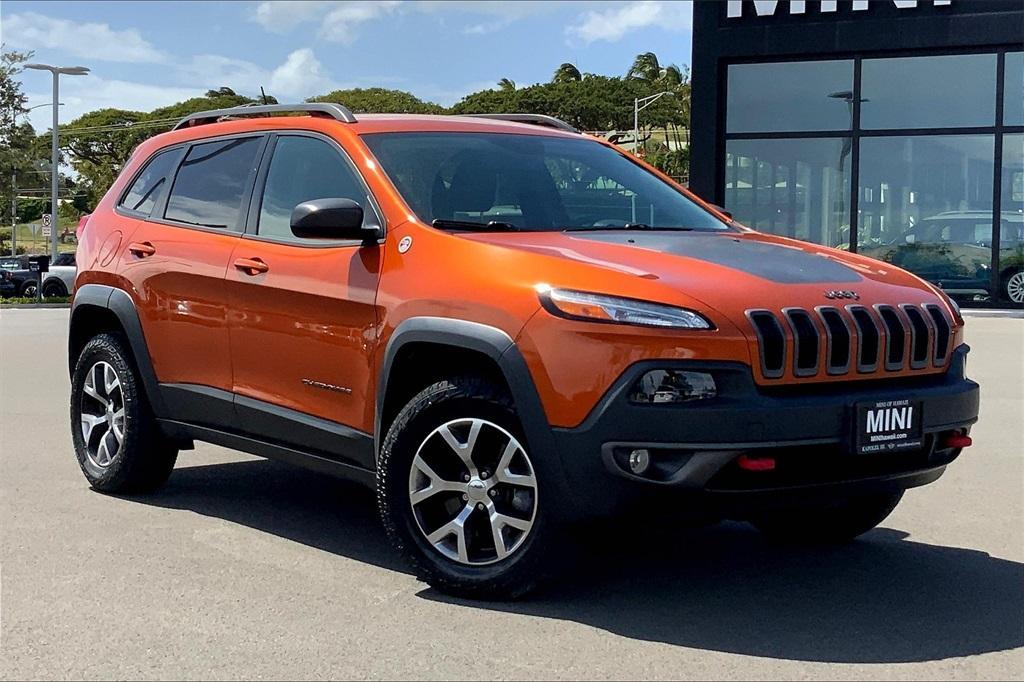 used 2015 Jeep Cherokee car, priced at $14,749