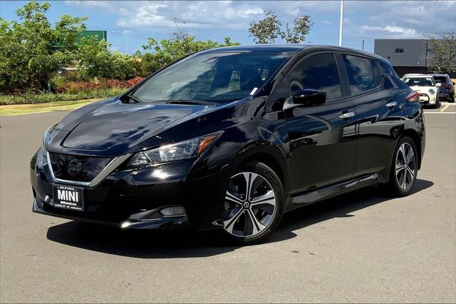 used 2021 Nissan Leaf car, priced at $16,995