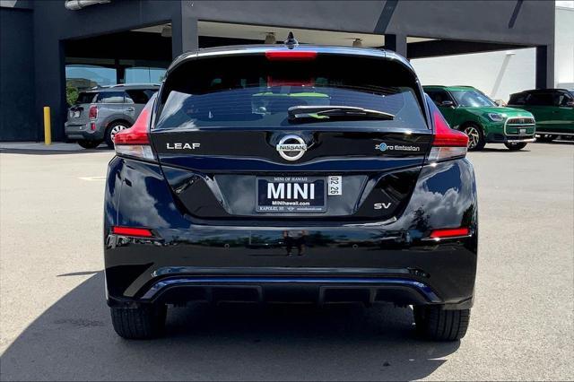 used 2021 Nissan Leaf car, priced at $16,995