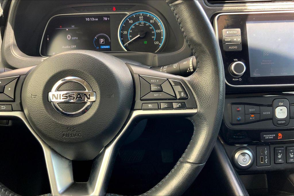 used 2021 Nissan Leaf car, priced at $16,995