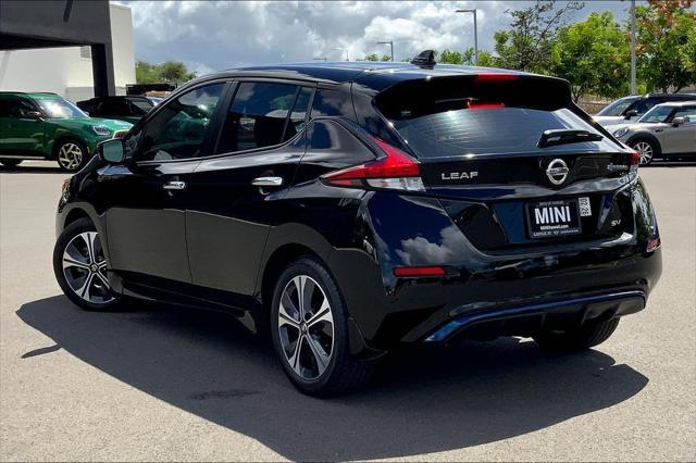 used 2021 Nissan Leaf car, priced at $16,995