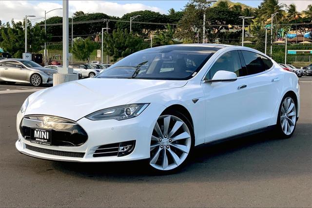 used 2014 Tesla Model S car, priced at $24,995