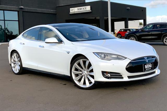 used 2014 Tesla Model S car, priced at $24,995