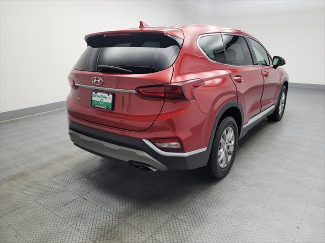 used 2019 Hyundai Santa Fe car, priced at $19,095